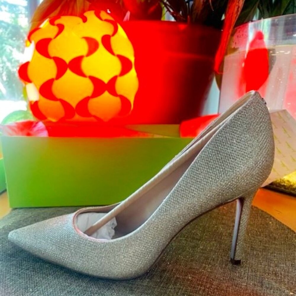 Sam Edelman Hazel, LT Gold Mesh Pump Size 9.5